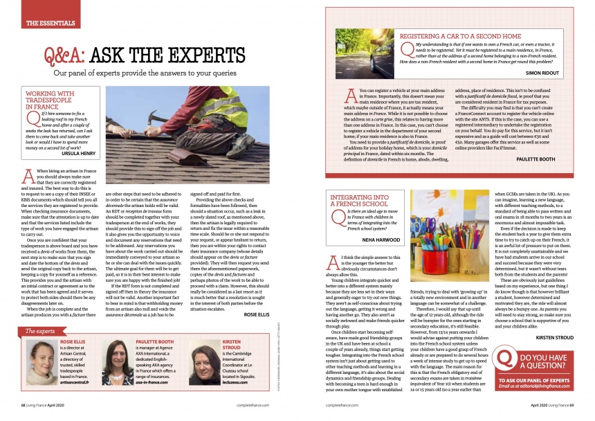 You are currently viewing Q&A Living France